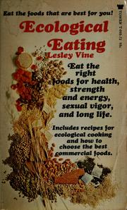 Cover of: Ecological eating by Lesley Vine