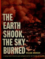 Cover of: The earth shook, the sky burned