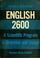 Cover of: English 2600