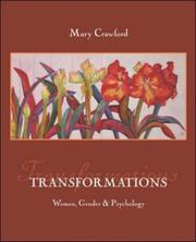 Cover of: Transformations: Women, Gender, And Psychology