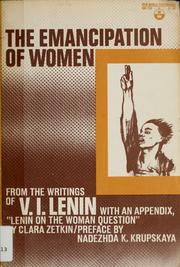 Cover of: The emancipation of women by Vladimir Il’ich Lenin