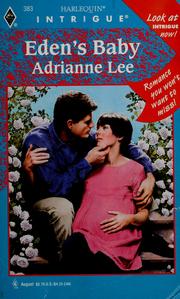 Cover of: Eden's baby by Adrianne Lee