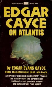 Cover of: Edgar Cayce on Atlantis. by Edgar Evans Cayce