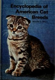 Cover of: Encyclopedia of American Cat Breeds