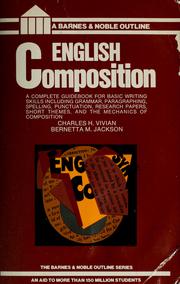 Cover of: English composition