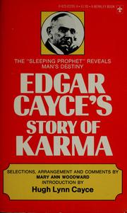 Cover of: Edgar Cayce's story of karma