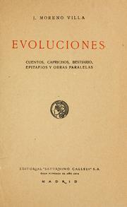 Cover of: Evoluciones: cuentos, caprichos, bestiario, epitafios y obras paralelas