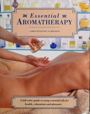 Cover of: Essential aromatherapy