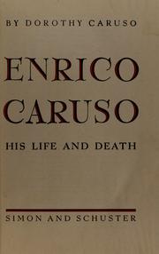 Cover of: Enrico Caruso by Dorothy Park Benjamin Caruso