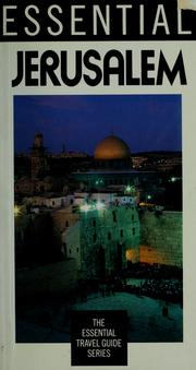 Cover of: Essential Jerusalem by Greer Fay Cashman