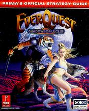 Cover of: EverQuest: shadows of Luclin : Prima's official strategy guide