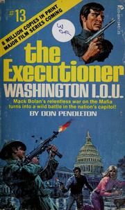 Cover of: The Executioner: Washington I.O.U.