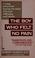Cover of: The boy who felt no pain