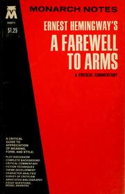Cover of: Ernest Hemingway's A farewell to arms by Lawrence H. Klibbe