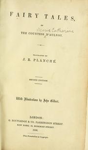 Cover of: Fairy tales by Marie-Catherine Le Jumelle de Berneville comtesse d'Aulnoy