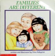 Cover of: Families are different