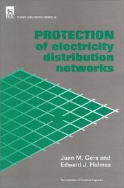 Protection of electricity distribution networks