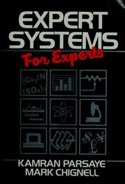 Cover of: Expert Systems for Experts by Kamran Parsaye