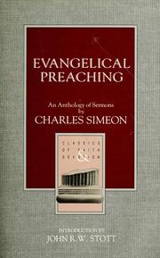 Cover of: Evangelical preaching by Charles Simeon