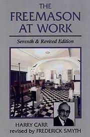 Cover of: The Freemason at Work by Harry Carr
