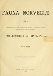 Cover of: Fauna Norvegiae by G. O. Sars