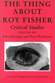 The thing about Roy Fisher : critical studies