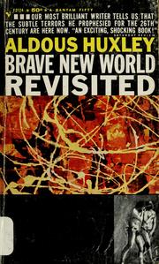 Cover of: Brave new world revisited. by Aldous Huxley