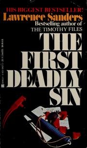 The first deadly sin by Lawrence Sanders