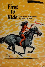 Cover of: First to ride.