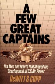 A few great captains by DeWitt S. Copp