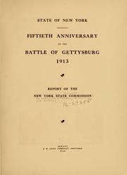 Cover of: ... Fiftieth anniversary of the battle of Gettysburg