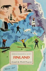 Cover of: Finland.