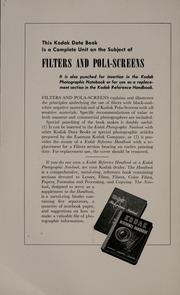 Cover of: Filters and pola-screens.