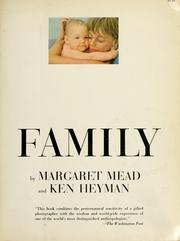 Cover of: Family by Margaret Mead