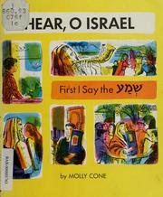 Cover of: First I say the Shema