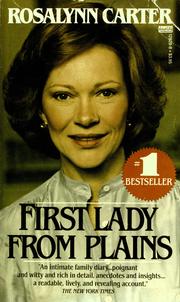Cover of: First lady from Plains by Rosalynn Carter