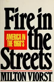 Cover of: Fire in the streets: America in the 1960s