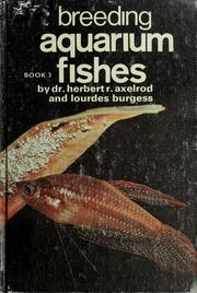 Cover of: Breeding aquarium fishes.