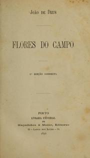 Cover of: Flores do Campo [poesias]