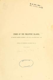 Cover of: Fishes of the Philippine Islands