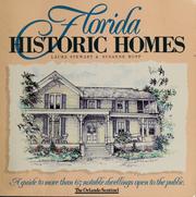 Cover of: Florida historic homes by Laura Stewart