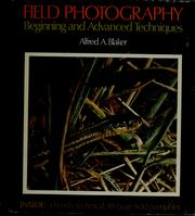 Cover of: Field photography