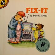 Cover of: Fix-it by David M. McPhail