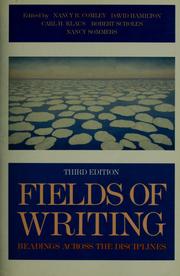Cover of: Fields of writing: readings across the disciplines