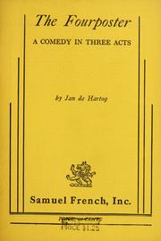 Cover of: The fourposter: a comedy in three acts.