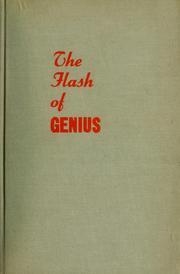 Cover of: The flash of genius.