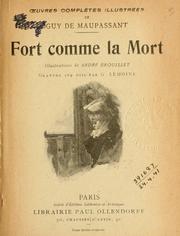 Cover of: Fort comme la mort.: Illus. de André Brouillet, gravure sur bois par G. Lemoine.