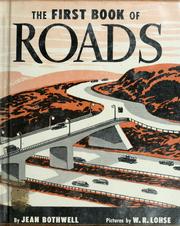 Cover of: The first book of roads.