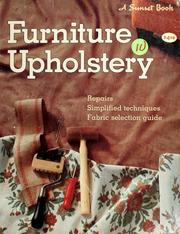 Cover of: Furniture upholstery by Michael Scofield
