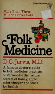 Cover of: Folk medicine